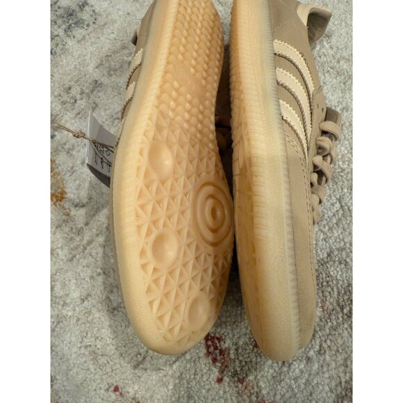 Size 11.5 - Adidas Samba ‘Decon’ Shoes (Magic Beige/ Sand/ Gold) main image 4